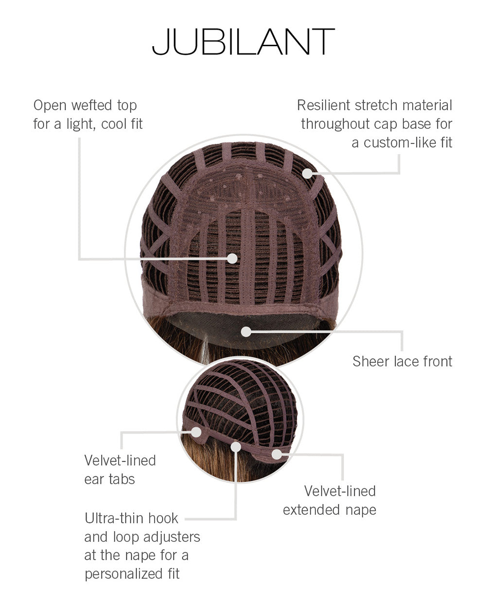 Jubilant | Gabor Wigs |  Lace front