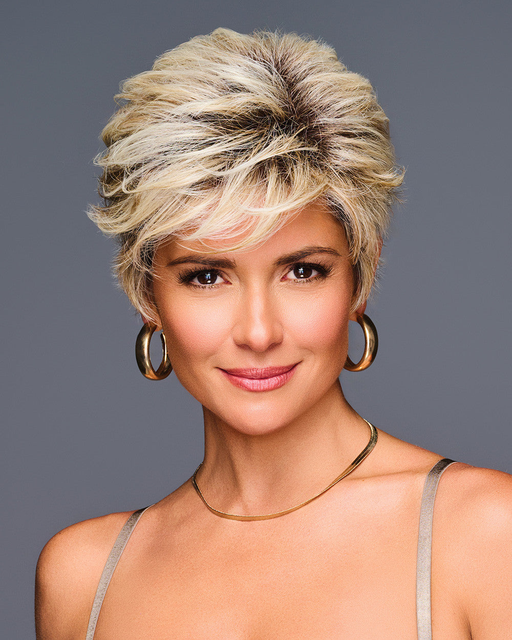 On Set | Gabor wigs  | Lace front Monotop