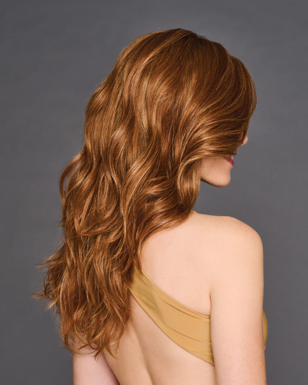 READY FOR IT | Gabor Wigs | Heat Friendly Lace Front Monopart | GF29-33SS SS Iced Pumpkin Spice  | back View