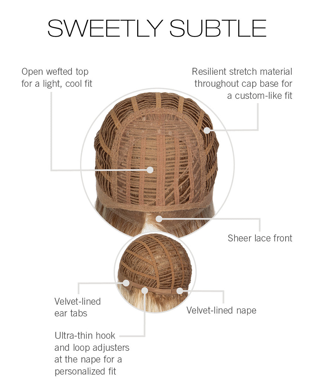 Sweetly Subtle | Gabor Wigs |  Lace front