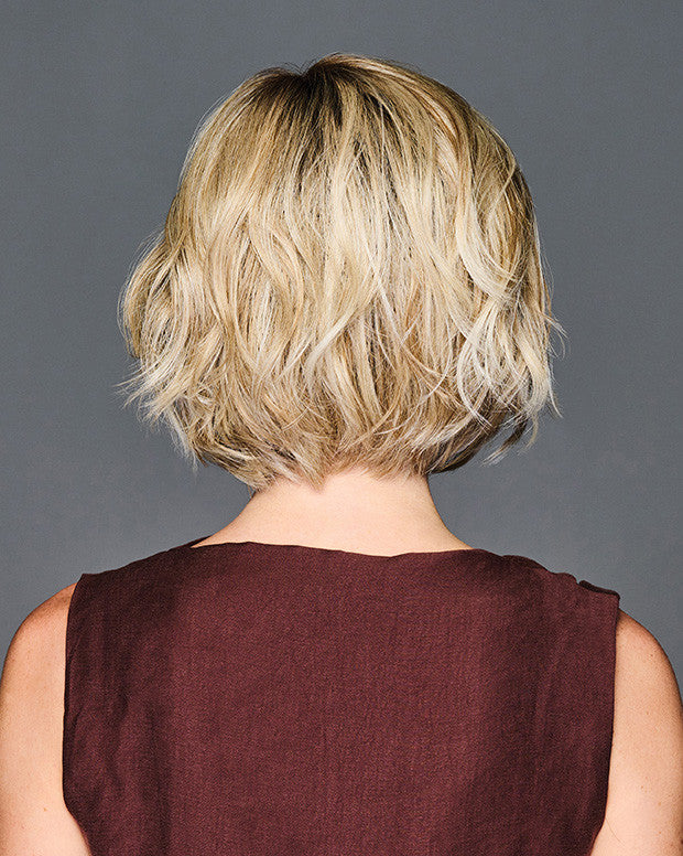 Trend Alert | Gabor Wigs | Heat Friendly Lace Front Monopart | GF19-23SS SS Biscuit | back view