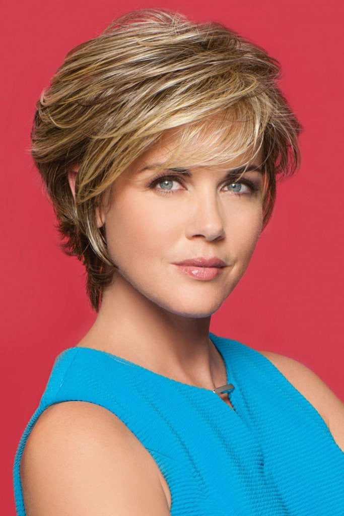 Gratitude Wig by Gabor - Heat-Friendly Cropped Shag Average Cap