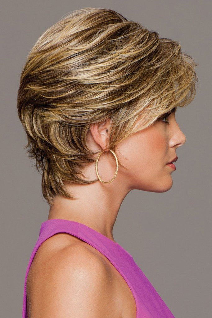 Gratitude Wig by Gabor - Heat-Friendly Cropped Shag Average Cap