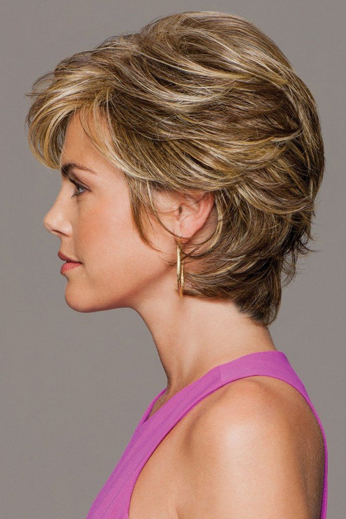 Gratitude Wig by Gabor - Heat-Friendly Cropped Shag Average Cap
