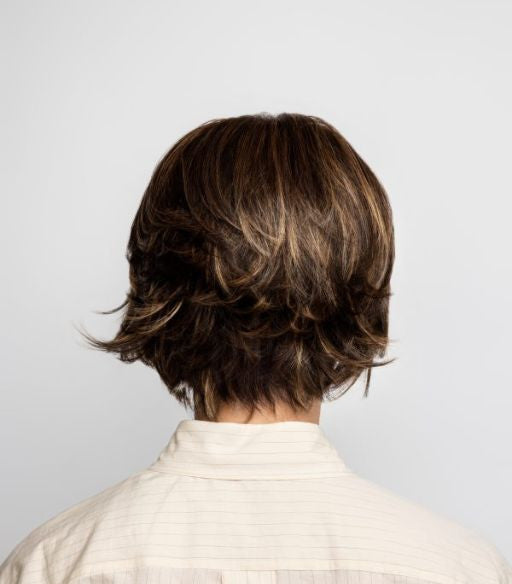 Glenn | Amore Wigs | Lace front  Monotop | NEW!! | Soft Net Cap- chocolate Twist -3