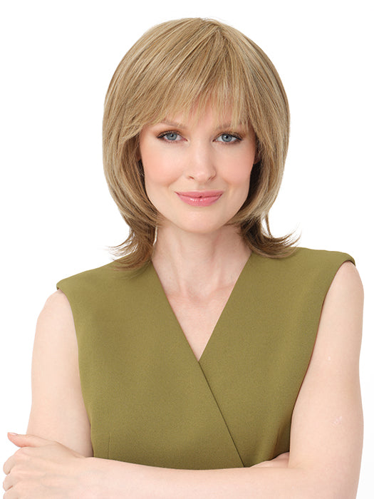 Grace | Envy | Hand-Tied Mono Top | Medium Layered | Human Hair Blend