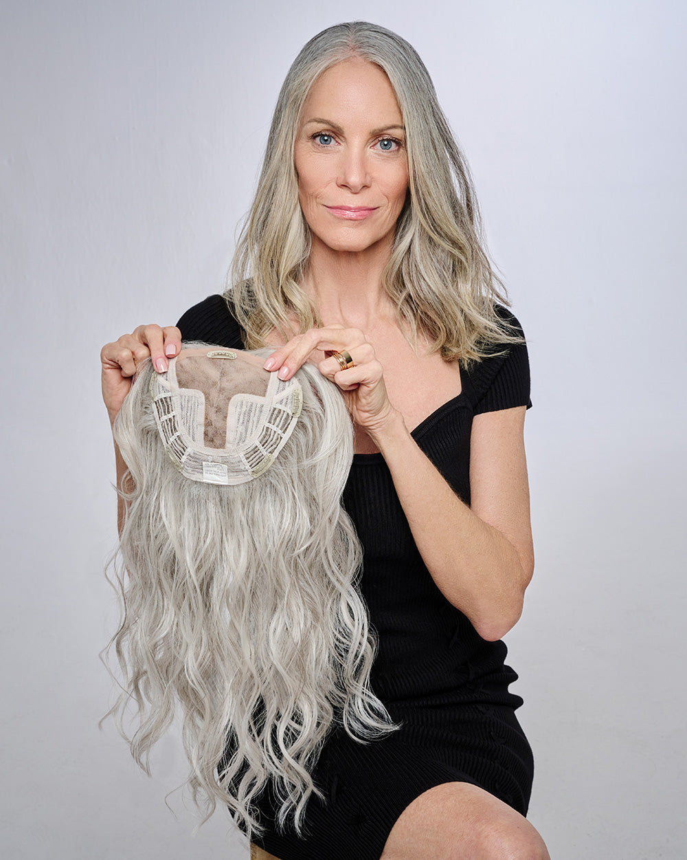 16″ Au Natural Waves Topper by HAIRDO Wig Heat-Friendly Long *Choose Color* NEW