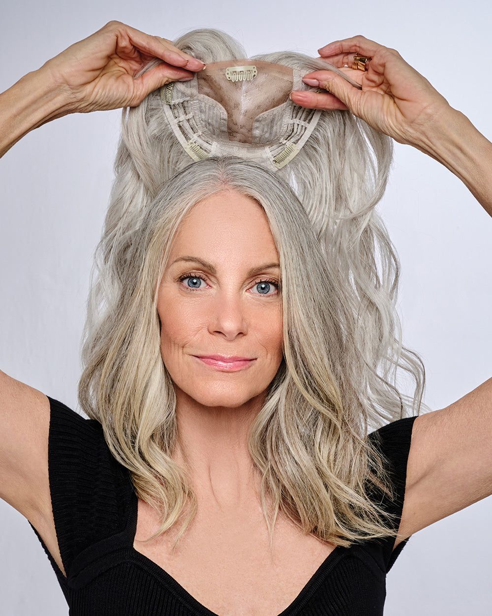 16″ Au Natural Waves Topper by HAIRDO Wig Heat-Friendly Long *Choose Color* NEW