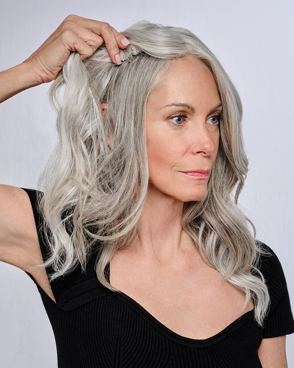 16″ Au Natural Waves Topper by HAIRDO Wig Heat-Friendly Long *Choose Color* NEW