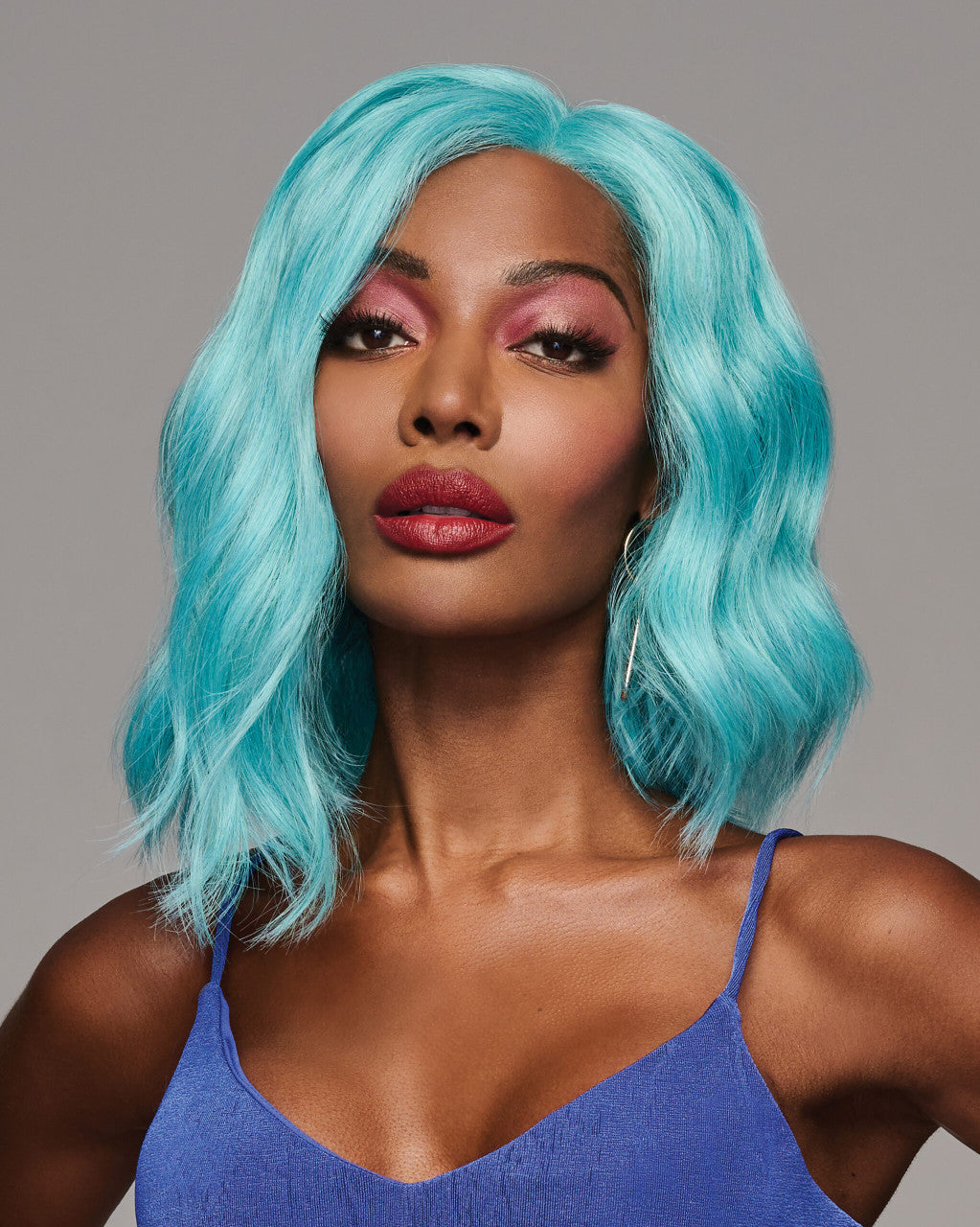 Blue Babe | HF Synthetic Lace Front Wig | Hairdo