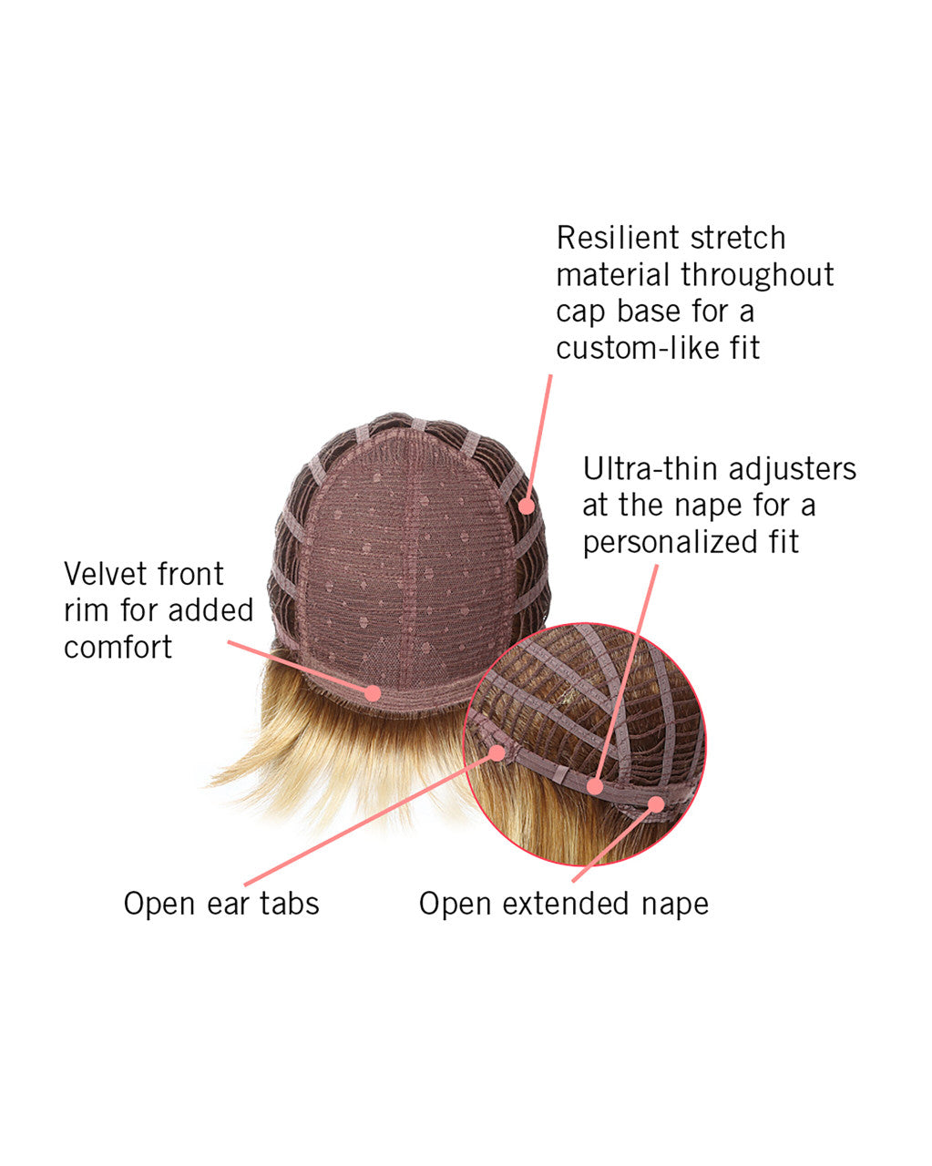 Classic Page | HF Synthetic Wig | Hairdo Wigs-CAP
