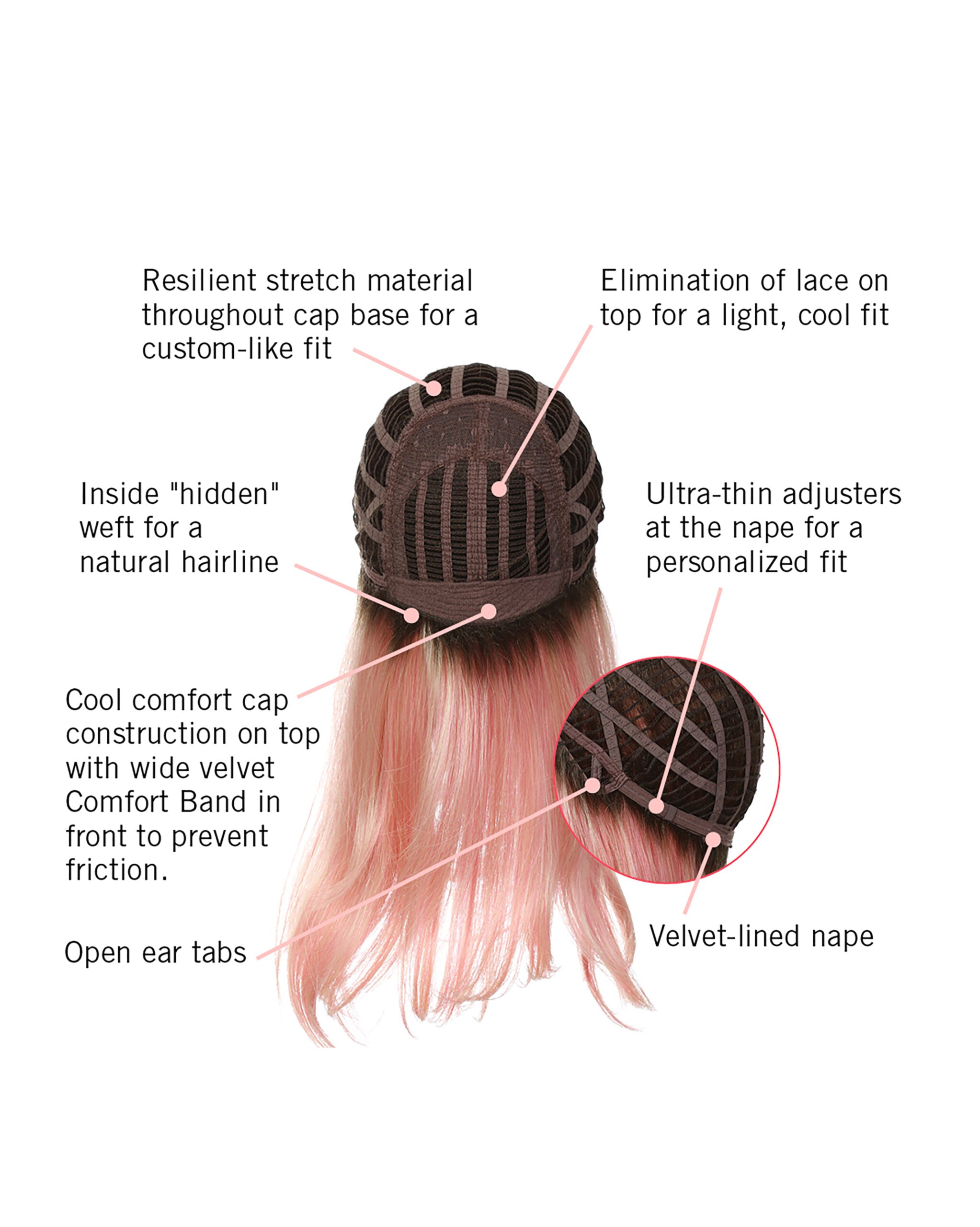 Pinky Promise | HF Synthetic Wig | Hairdo Wigs