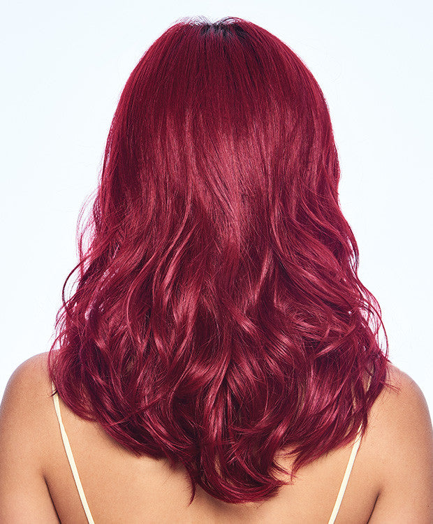 Poise and Berry | HF Synthetic Wig | Hairdo Wigs  back View