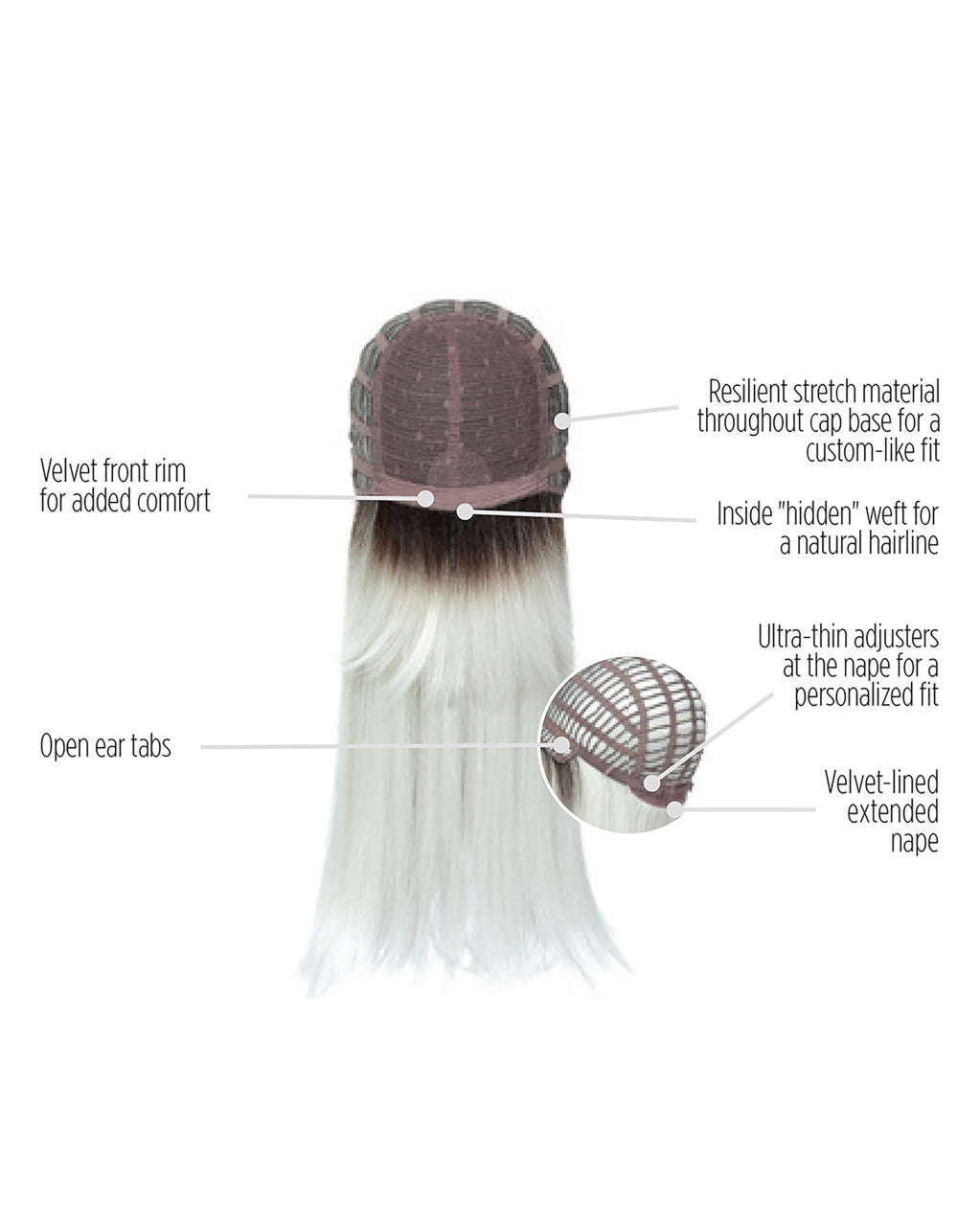 Sugared Pearl | HF Synthetic Wig | Hairdo Wigs