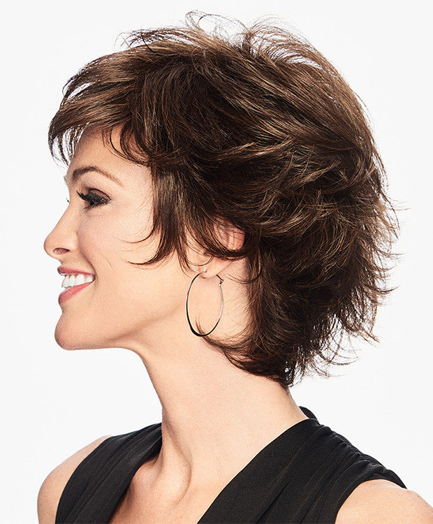 Textured Flip | HF Synthetic Wig | Hairdo Wigs side view