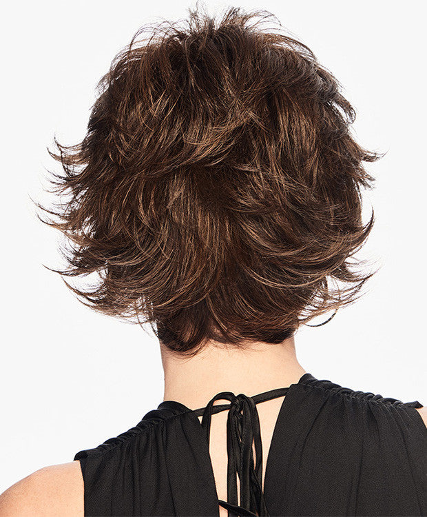 Textured Flip | HF Synthetic Wig | Hairdo Wigs back view