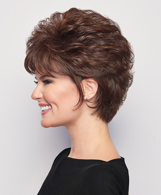 Voluminous Crop | HF Synthetic Wig | Hairdo Wigs side view 2