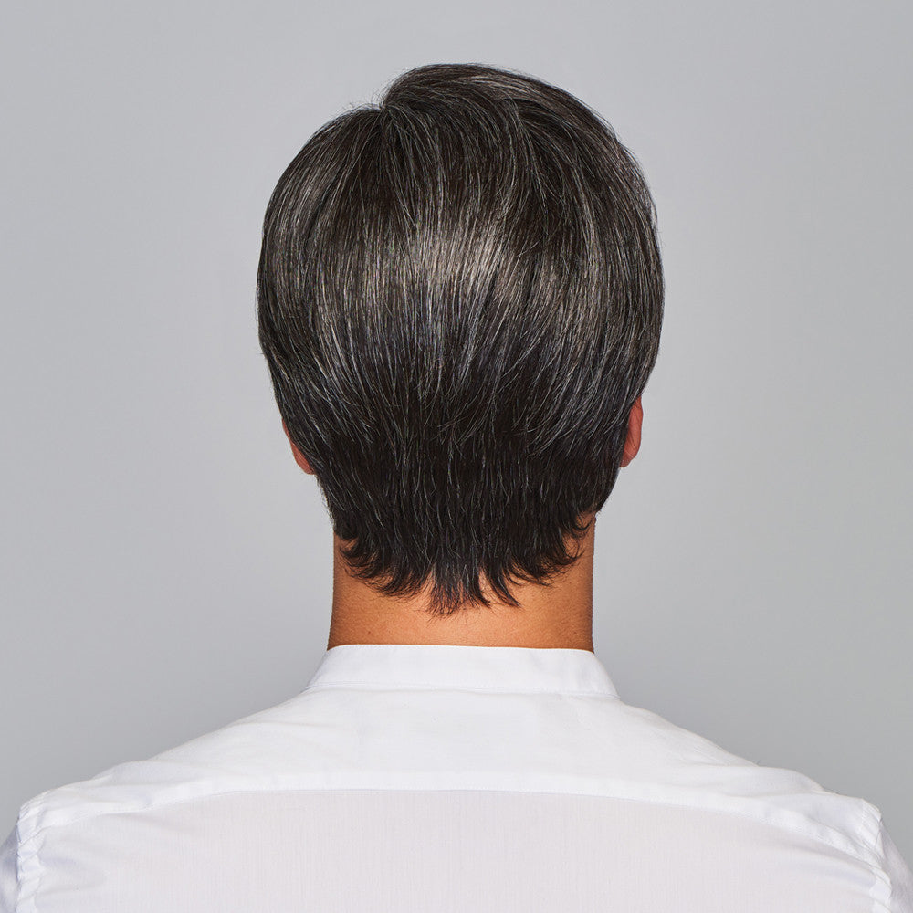 Gallant | Him by Hairuwear Wigs Lace Front| Monotop hand tied -back view