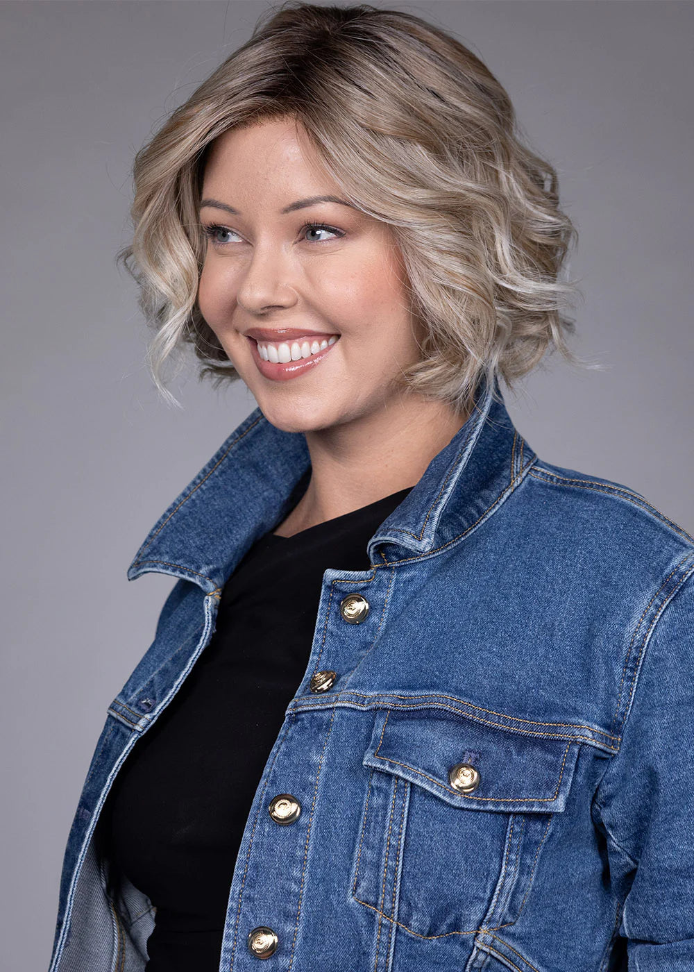 Houston Wig by Belle Tress - Lace Front Double Mono