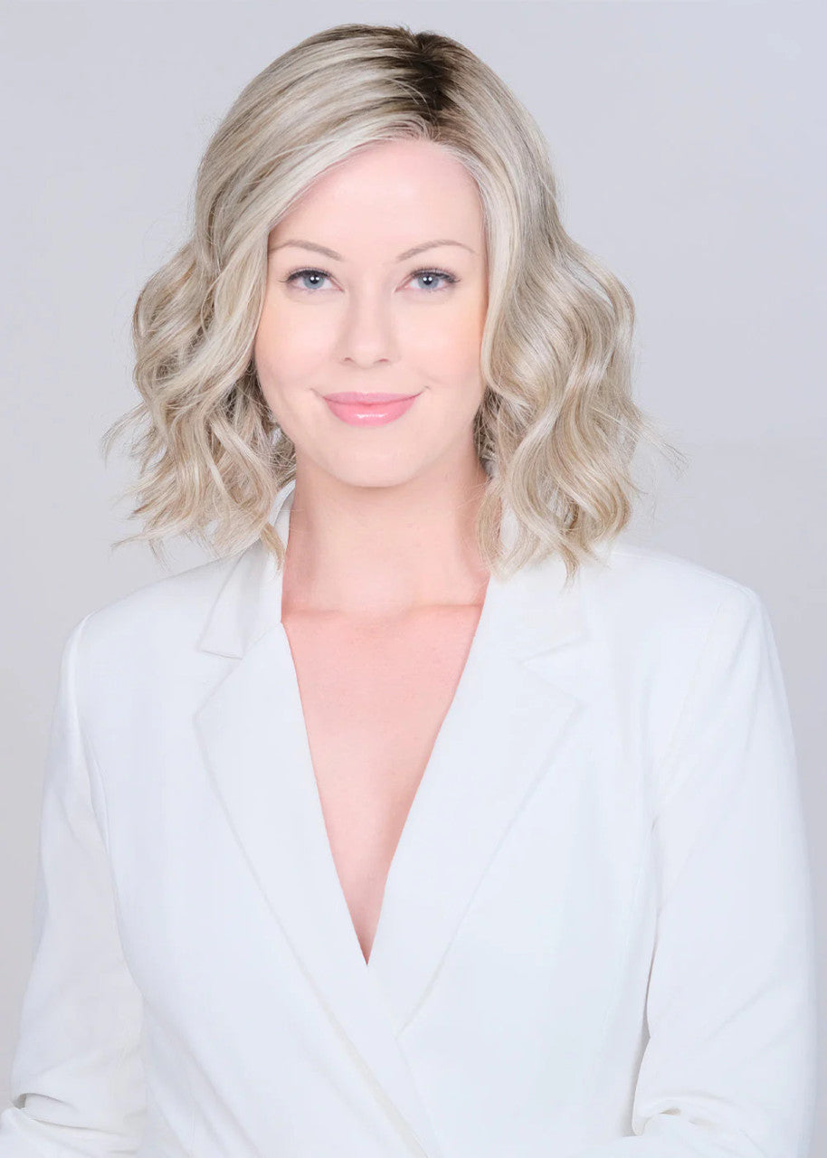 Caliente V Wig by Belle Tress - Extended Lace Front Mono Part