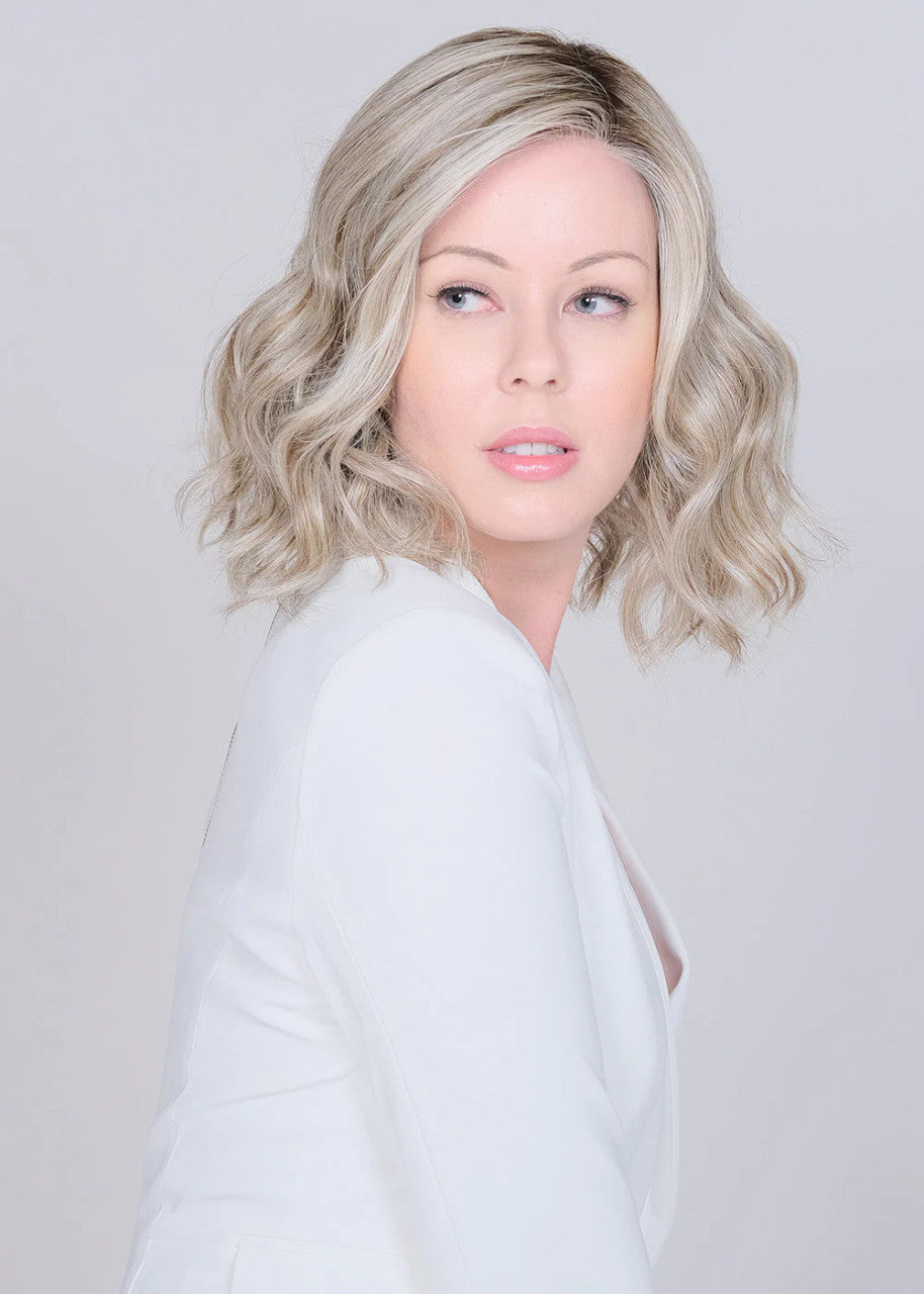 Caliente V Wig by Belle Tress - Extended Lace Front Mono Part
