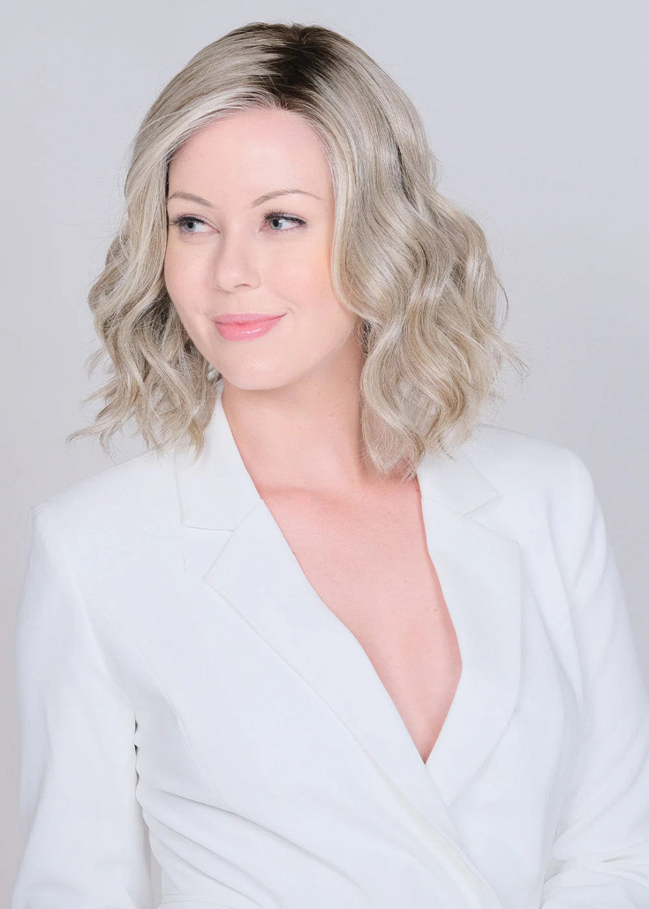 Caliente V Wig by Belle Tress - Extended Lace Front Mono Part