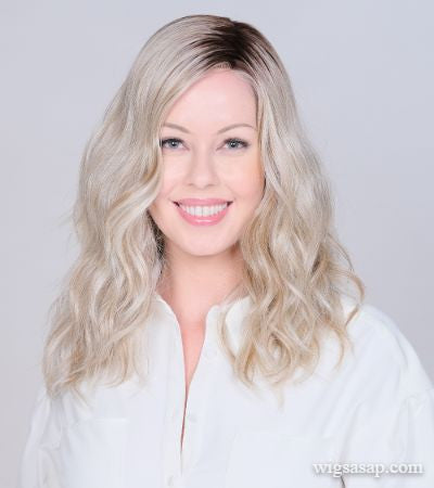 Rose Ella  | Belle Tress Wigs | smart lace front Hand Tied | Butterbeer blond