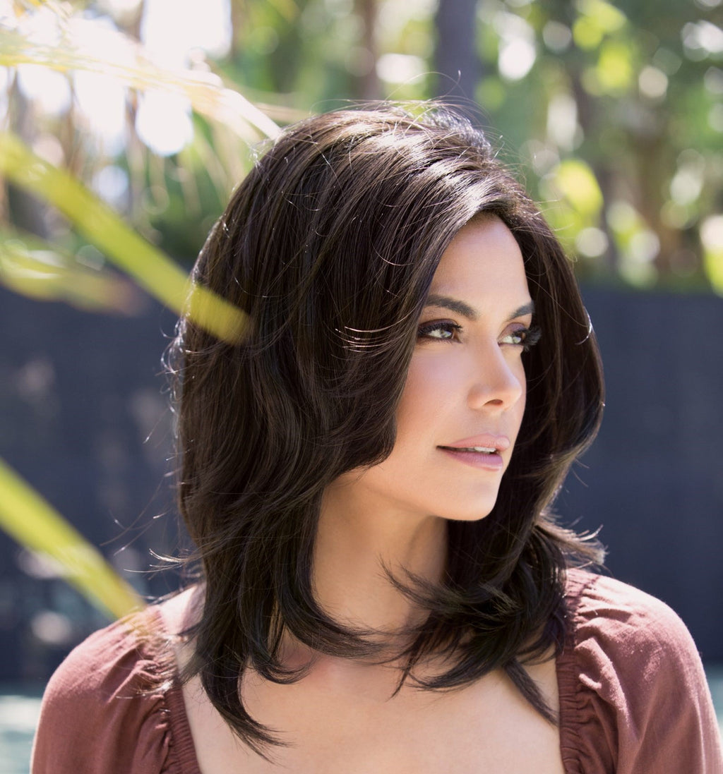 Harlow | Noriko Wigs | Classic Cap | side view 2