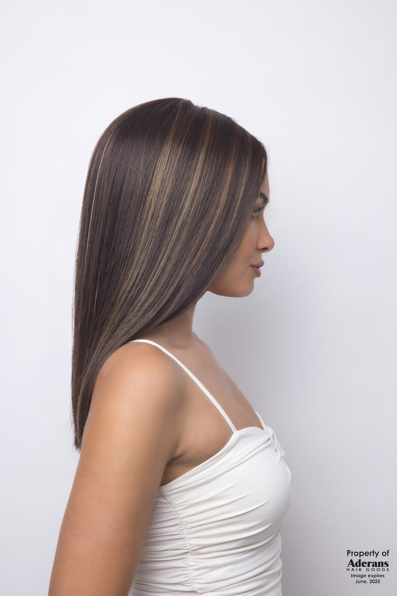 Harper | The Alexander Couture Collection | side  view 2 | coffee latte