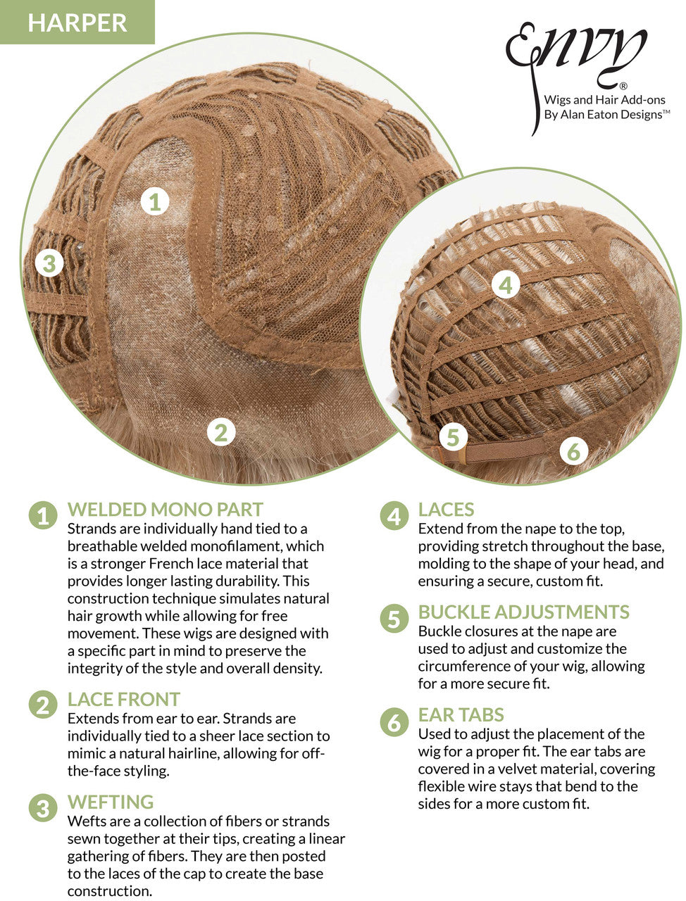 Harper - Envy Wigs - cap view 3