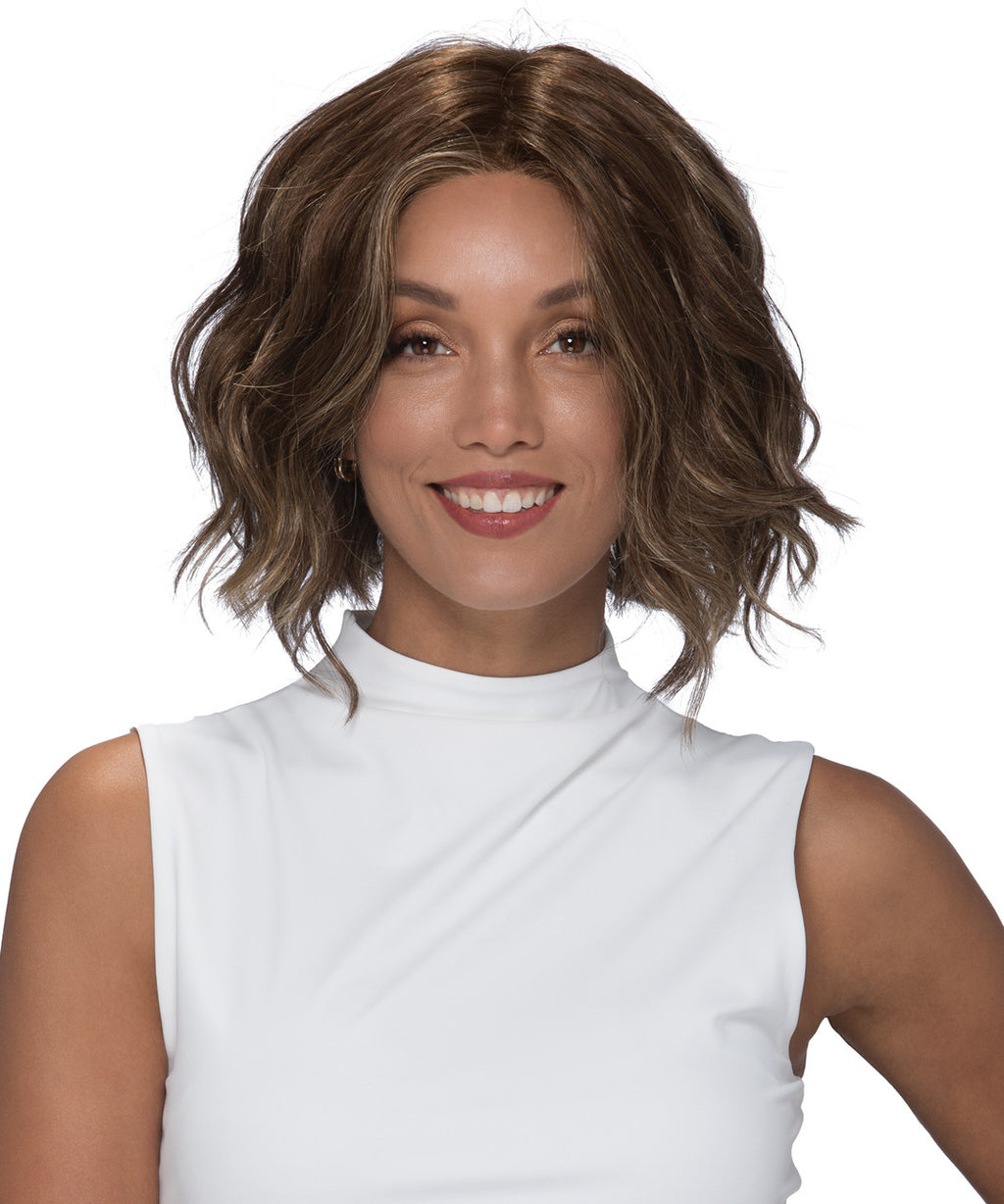 Haven | Estetica Wigs |  Monofilament Top Lace Front -front view 3