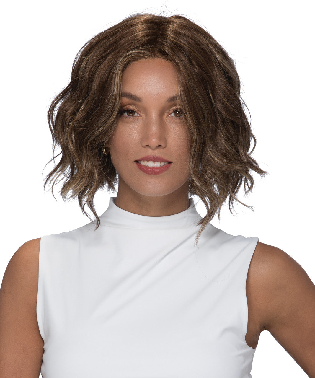 Haven | Estetica Wigs |  Monofilament Top Lace Front -front view 4