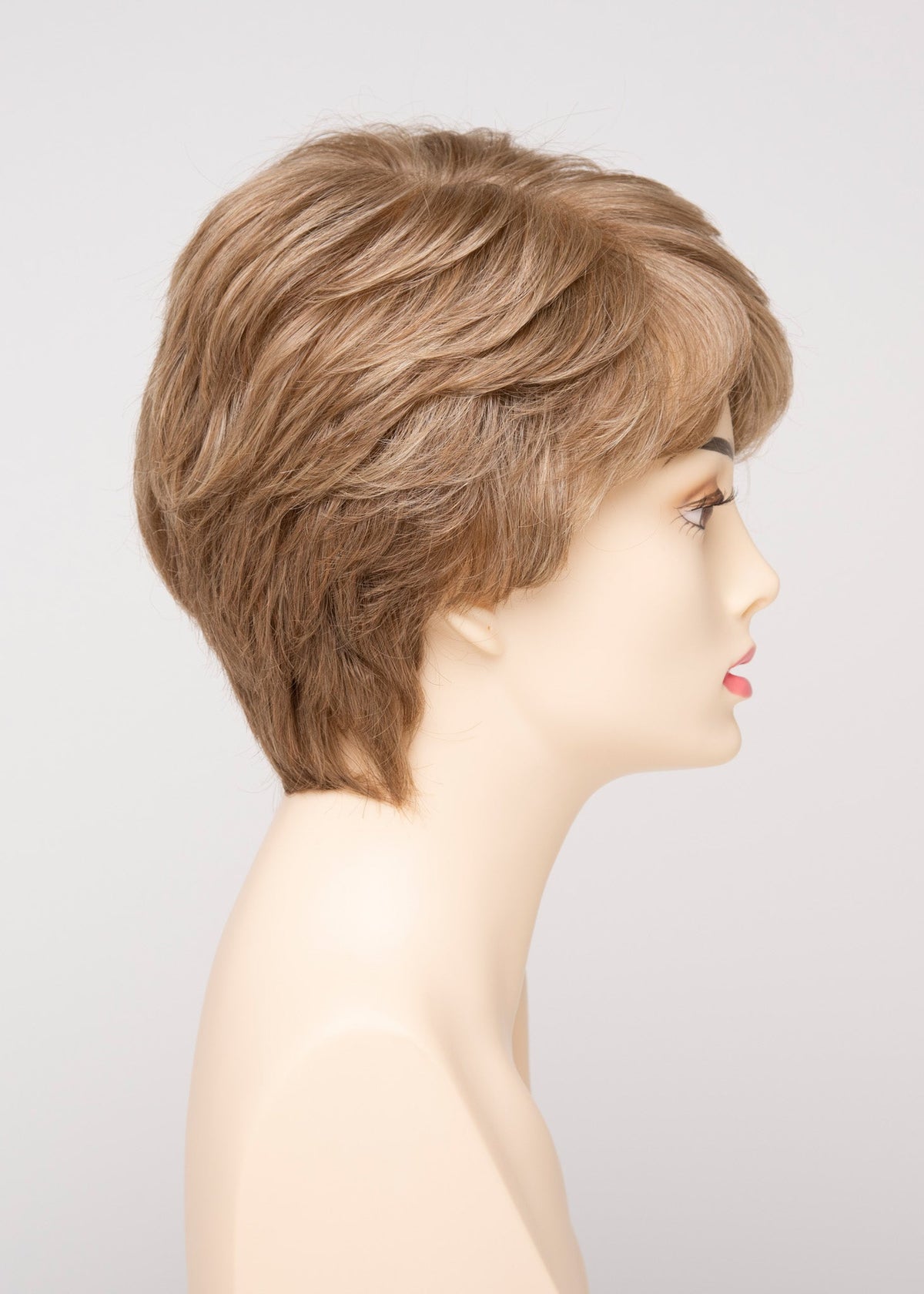 Heather | Envy | Lace Front Mono Top 100% Hand-Tied | Short | Human Hair Blend