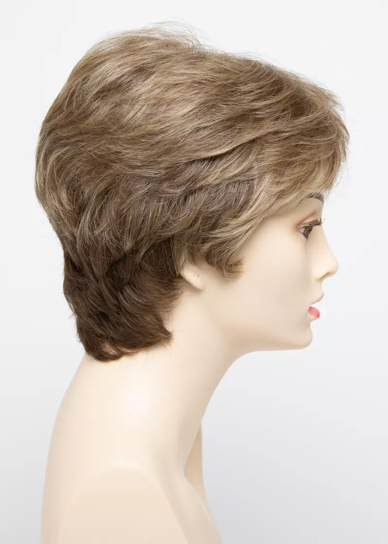Heather | Envy | Lace Front Mono Top 100% Hand-Tied | Short | Human Hair Blend