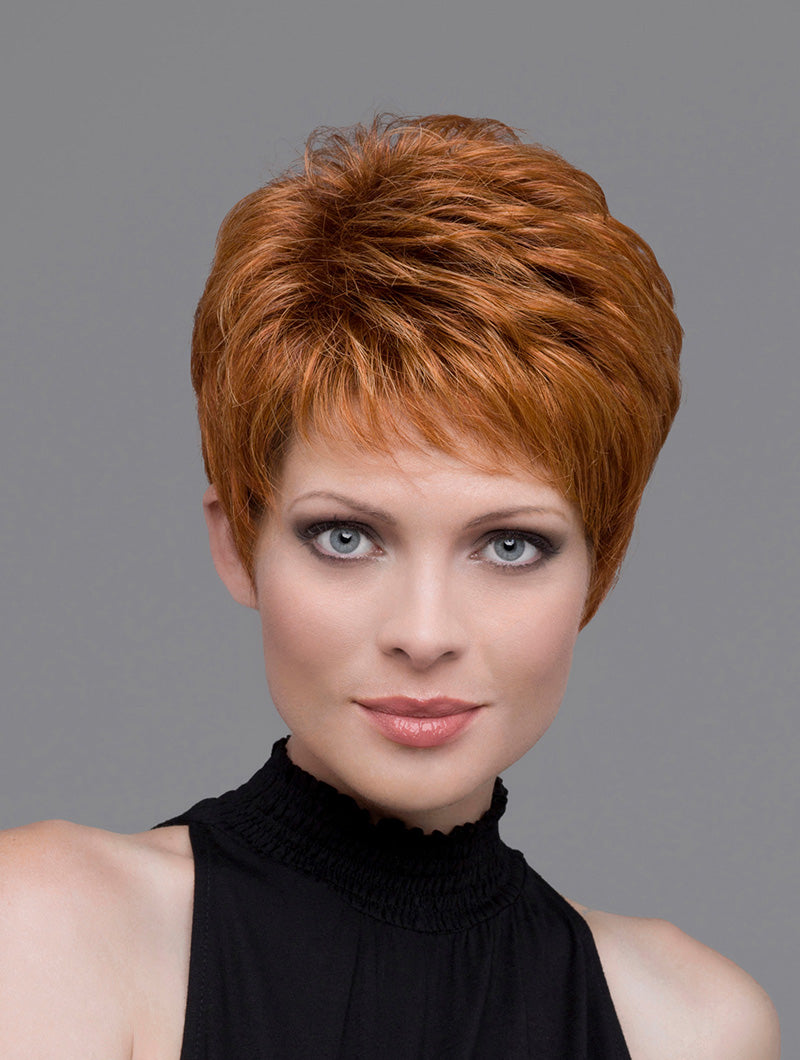 Heather | Envy | Lace Front Mono Top 100% Hand-Tied | Short | Human Hair Blend