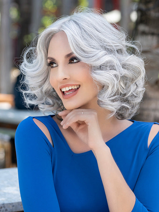 Isabella | Envy | Lace Front Mono Top Hand-Tied | Medium | Human Hair Blend