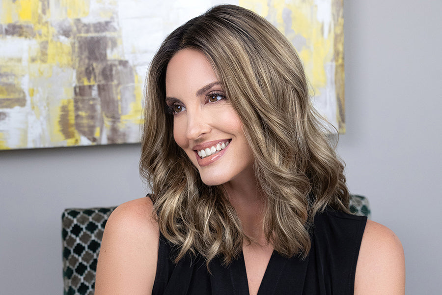 Molly | Envy | Lace Front / Mono Top | Long / Mid-Length Lob Bob | Synthetic