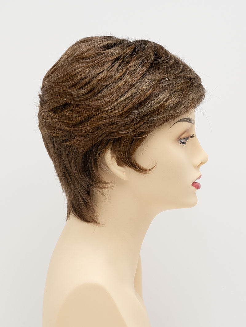 Jeannie | Envy | Hand-Tied Lace Front Mono Top | Short Layered | Synthetic