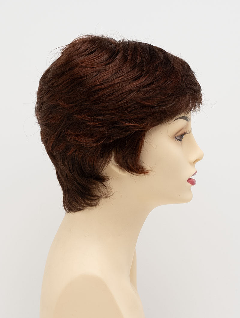 Jeannie | Envy | Hand-Tied Lace Front Mono Top | Short Layered | Synthetic