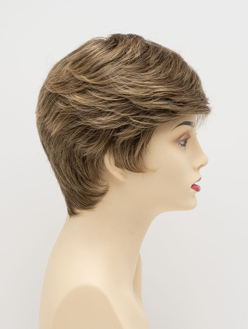 Jeannie | Envy | Hand-Tied Lace Front Mono Top | Short Layered | Synthetic