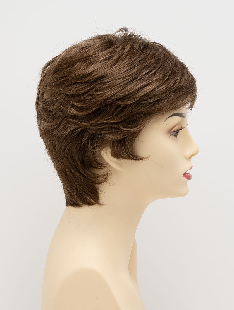 Jeannie | Envy | Hand-Tied Lace Front Mono Top | Short Layered | Synthetic