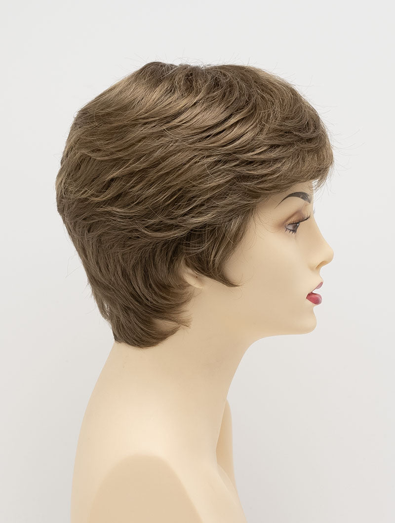 Jeannie | Envy | Hand-Tied Lace Front Mono Top | Short Layered | Synthetic