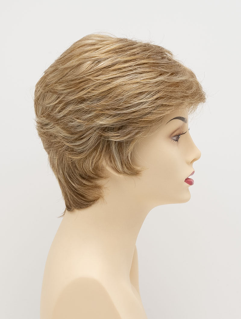 Jeannie | Envy | Hand-Tied Lace Front Mono Top | Short Layered | Synthetic
