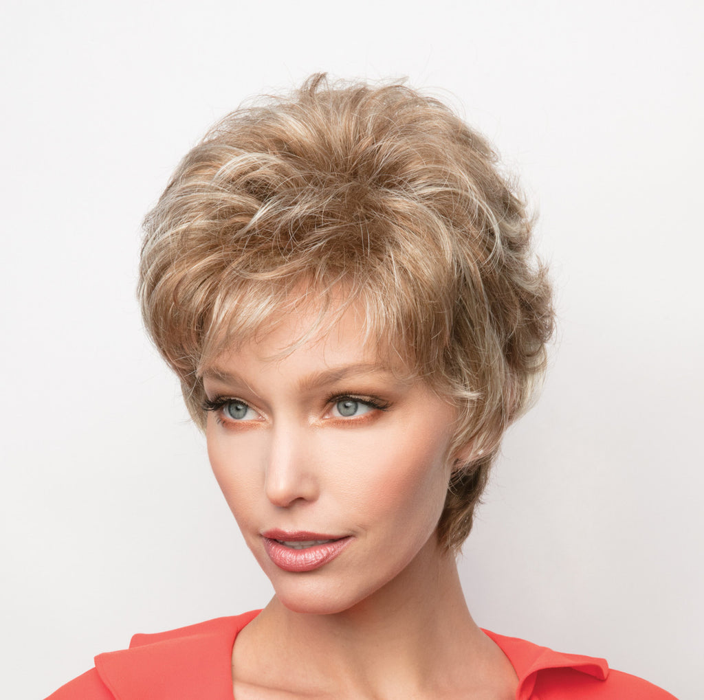 Joey synthetic wig by Rene of Paris front view 3