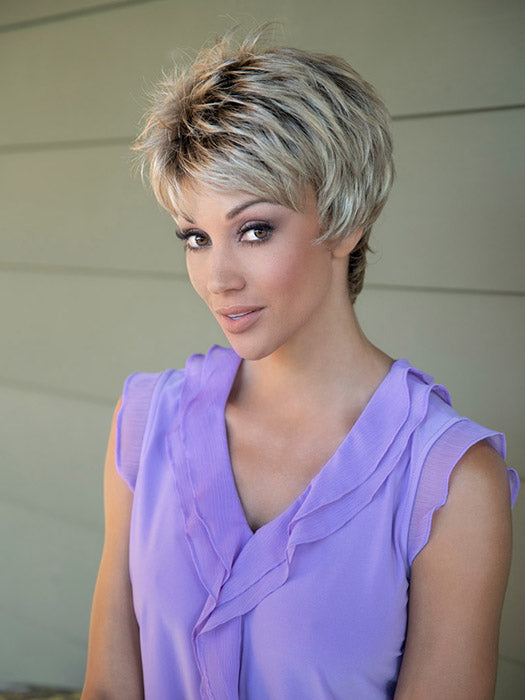 Jacqueline | Envy | Open Top | Short Pixie / Shag | Synthetic