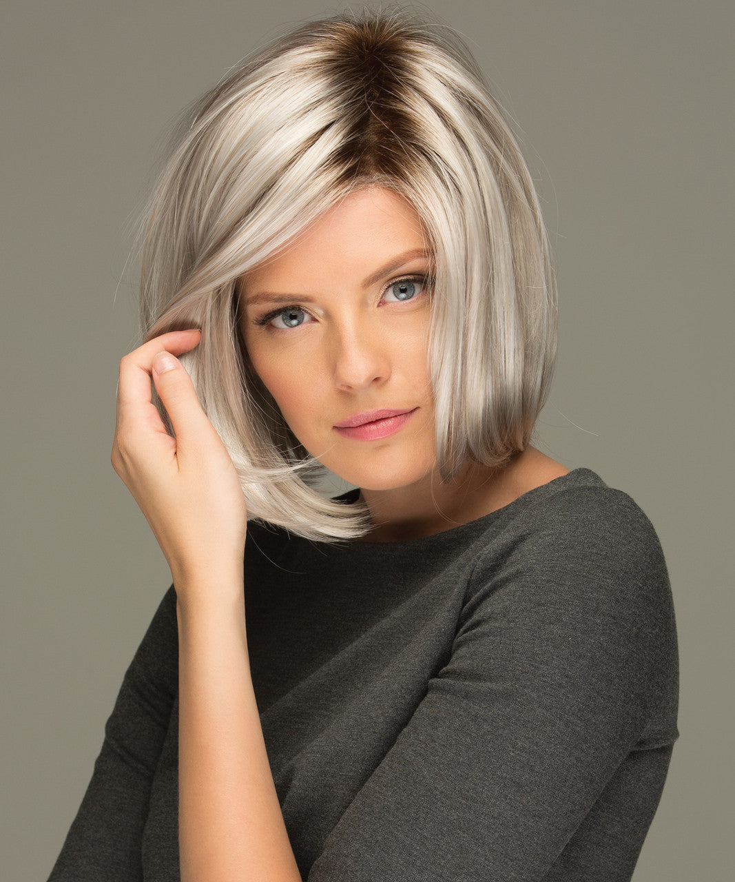 Estetica synthetic lace front wig Jamison SILVERSUNRT8 -4