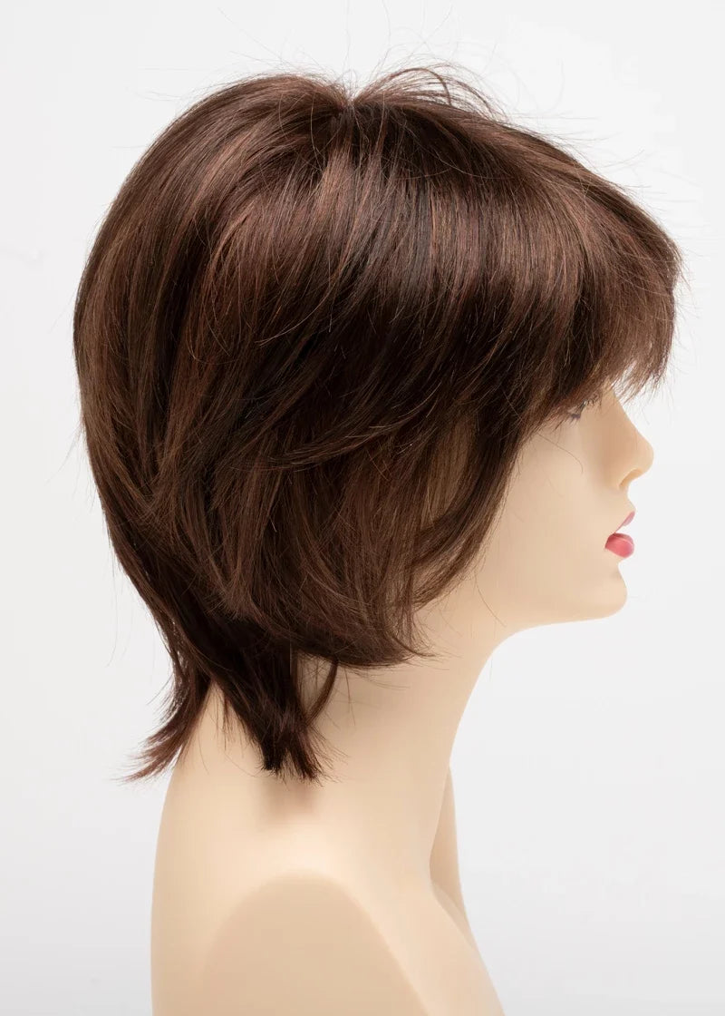 Jane | Envy | Hand-Tied Lace Front | Short Shag | Synthetic