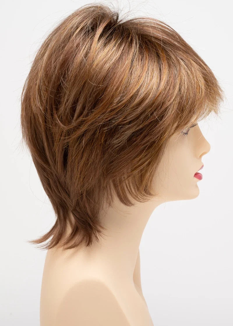 Jane | Envy | Hand-Tied Lace Front | Short Shag | Synthetic