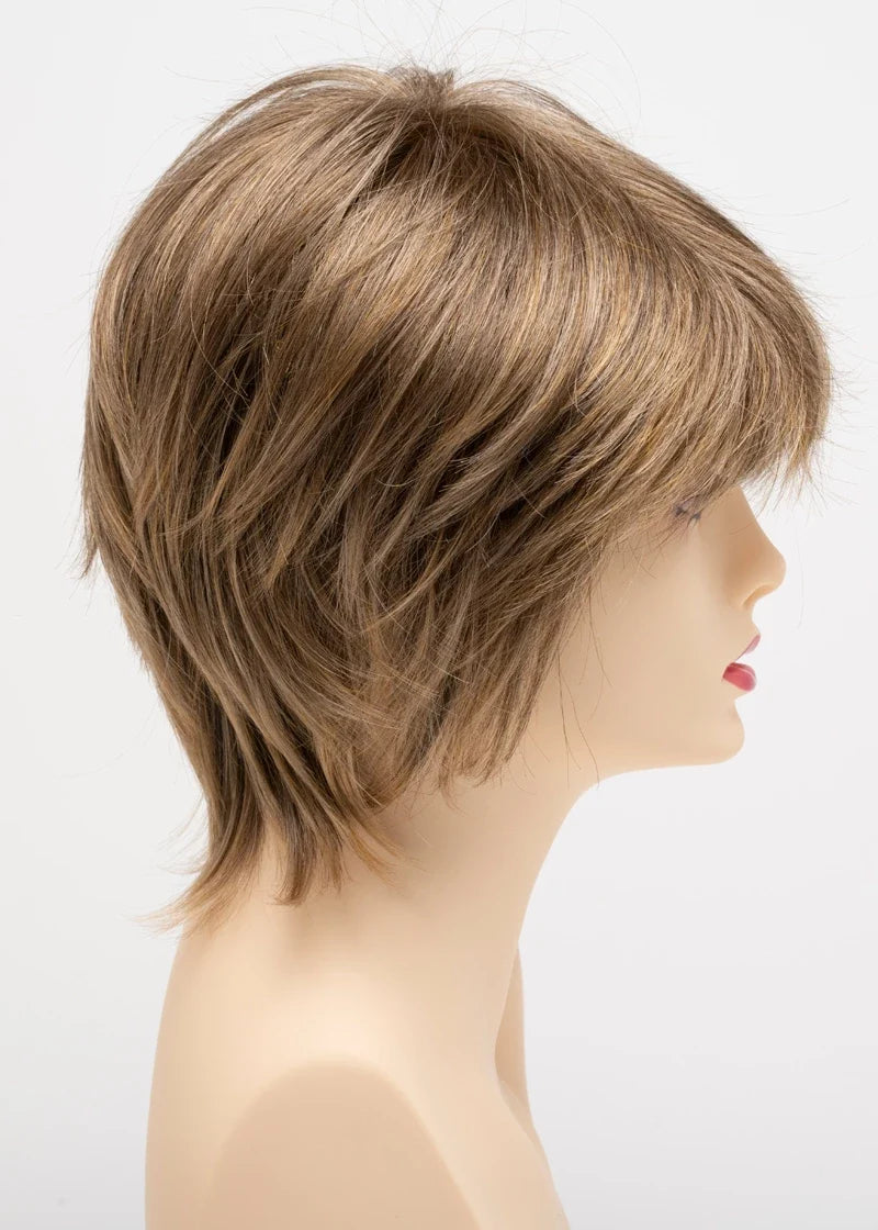 Jane | Envy | Hand-Tied Lace Front | Short Shag | Synthetic