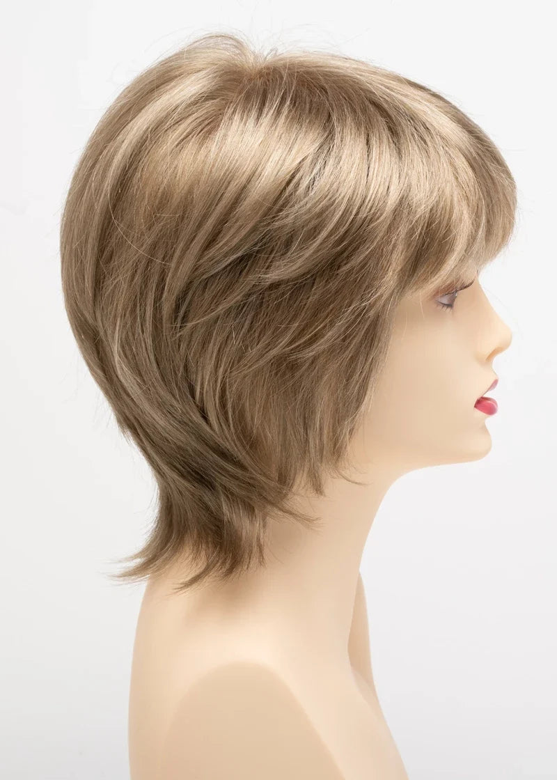Jane | Envy | Hand-Tied Lace Front | Short Shag | Synthetic